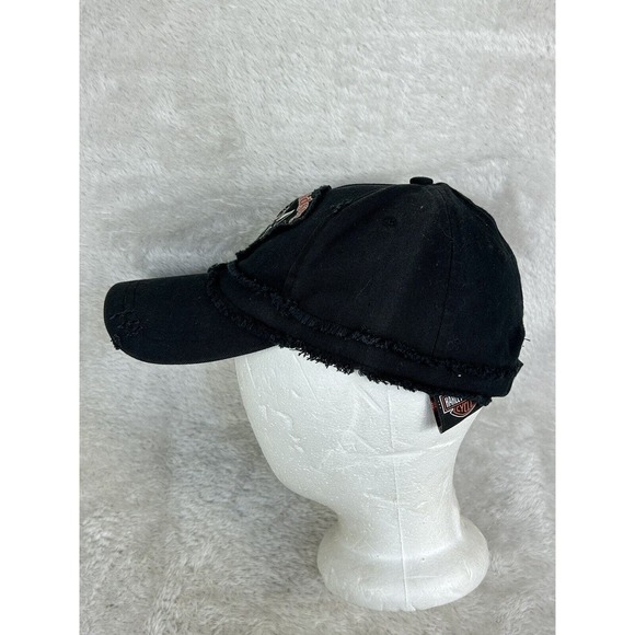 Baseball Truckers Cap Hat Ball Hog Swine Pig Wheels Harley Ride Adjustable - Picture 6 of 8